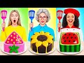 自分 vs おばあちゃんの料理チャレンジ | 素晴らしい料理のレシピ Multi DO Joy