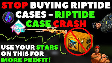 STOP BUYING The RIPTIDE CASE | Buy THIS For MORE PROFIT | CSGO Investing Riptide Crash