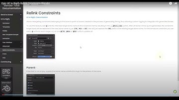 Blender Rigify Relink Constraints update Raw Copy