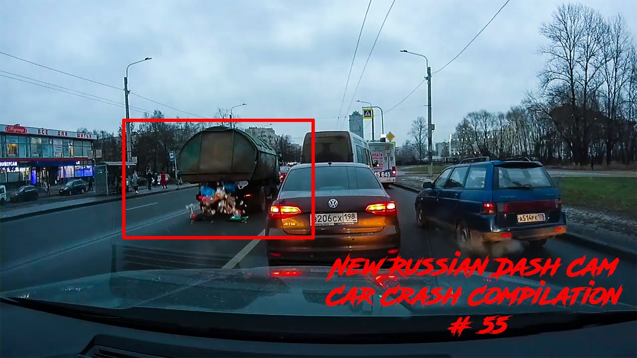 New Russian Dash Cam Car Crash Compilation # 55 - YouTube