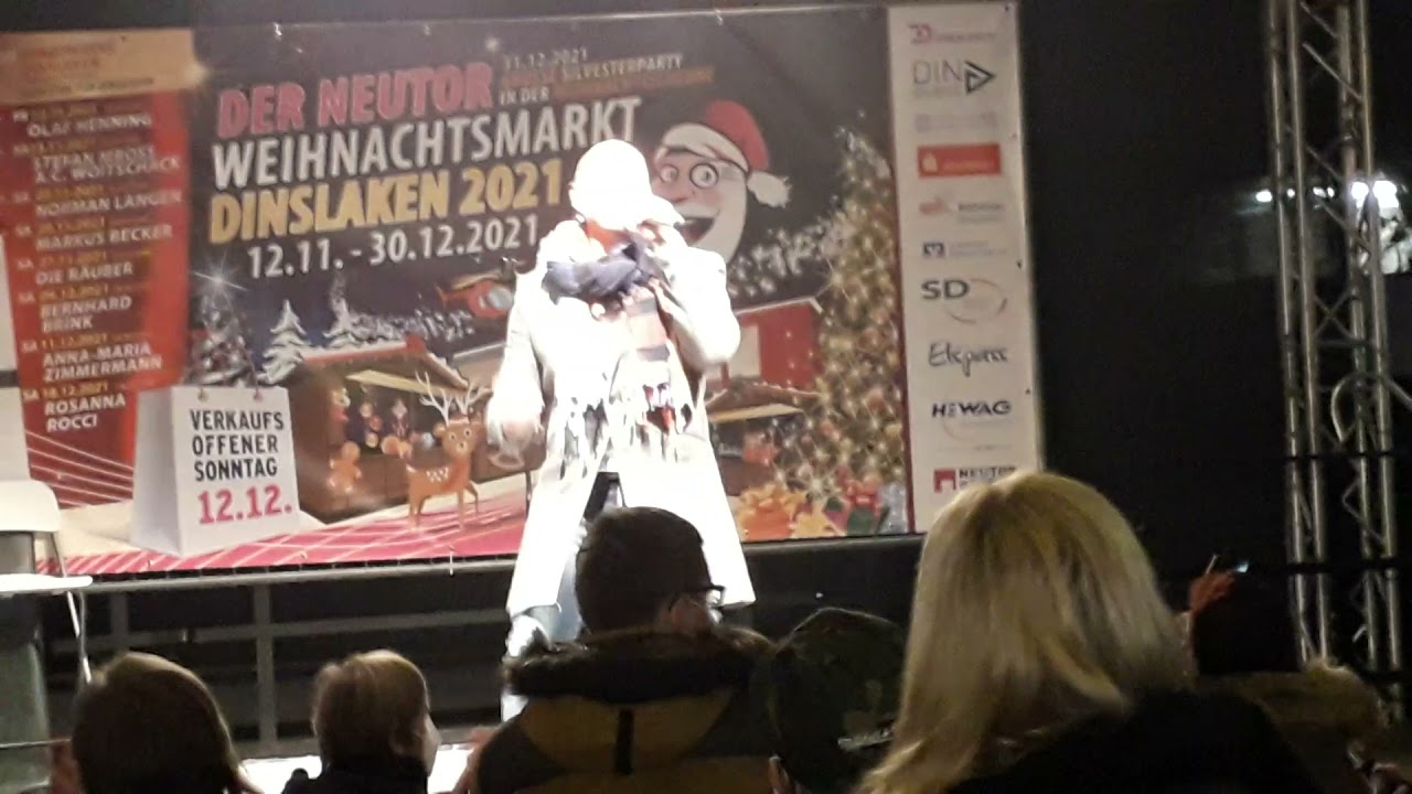 Olaf Henning - Dein vergessenes Paar Schuhe 12.11.2021 auf dem Weihnachtsmarkt in Dinslaken 