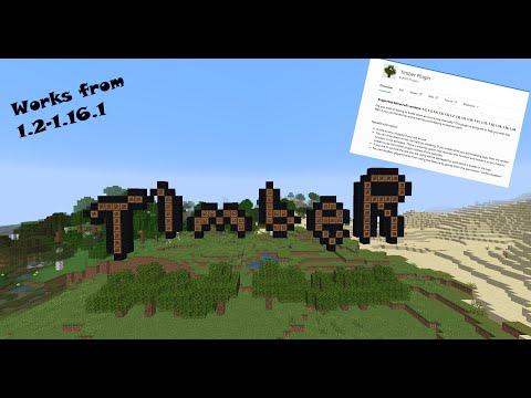 Timber Plugin Bukkit Plugins Minecraft Curseforge