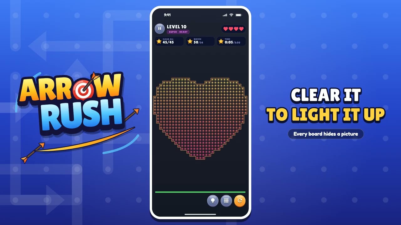 Arrow Rush: Untangle Puzzle trailer