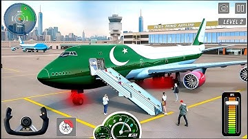 Flight Airplane City Pilot Simulator - Vliegtuig Boeing 777 Noodlanding - Android GamePlay