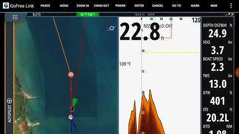 Scarry Channel with Simrad ForwardScan