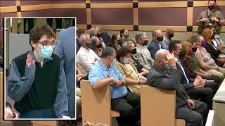 Families of Parkland shooting victims watch as suspect pleads guilty