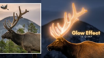 The BEST WAY to GLOW ANYTHING in GIMP!