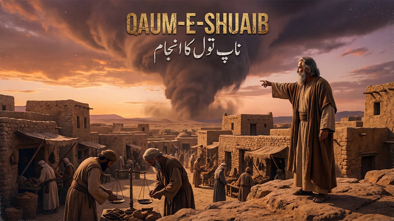 Asman Se Barsne Wala Khofnak Azab 🔥  | Hazrat Musa Ki Madyan Amad | Qoum-e-Shuaib