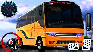 Ultimate Real Bus Simulator - Blue Cargo Coach BusTour Driver 3D - Android GamePlay