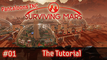 Surviving Mars #01 - Tutorial 1 (Naming the drones)