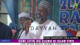 ISEMI LEYIN IKU; OJUWO NI ISLAM FI WO By: Fadilatul Sheikh Qomaruden Yunus Akorede hafizohulloh