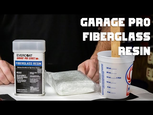 How to Apply Evercoat Garage Pro Fiberglass Resin 