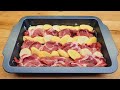 Ein schnelles Rezept zum Mittagessen, Kartoffeln mit Fleisch, so hast du noch nicht gekocht #198