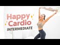 HAPPY CARDIO 30 phút giảm cân đốt mỡ | Intermediate | Theo nhạc, không nói ♡ Hana Giang Anh