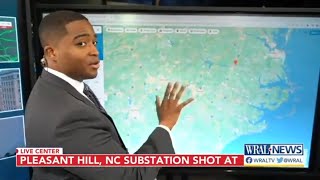 Gunfire damages EnergyUnited power substation in North Carolina