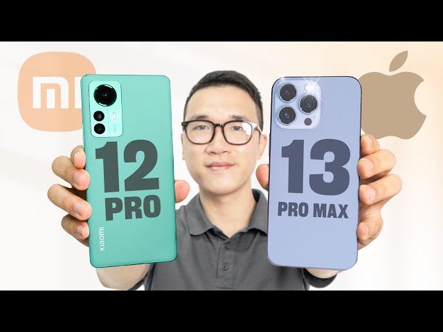 So sánh Xiaomi 12 Pro và iPhone 13 Pro Max: Quá bất ngờ về kết quả!