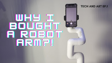 I Bought A Robot Arm To Make Movies And Art! mycobot 280 M5 stack unboxing - Tech and Art Ep 1