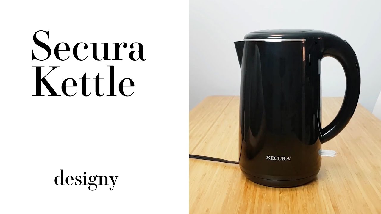 secura electric water kettle