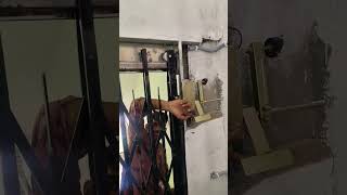Emergency Lift Door Open Collapsible Door Open Lift Door