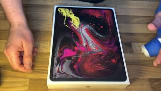 Apple iPad Pro (3rd. generation, 2018) 256GB 12.9-inch iPad Pro Space Gray unboxing and instruction