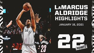 Highlights: LaMarcus Aldridge 22 PTS Vs. POR | 1.18.2021 Highlights: LaMarcus Aldridge 22 PTS Vs. POR | 1.18.2021