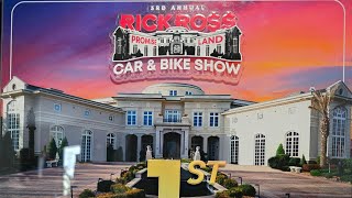 2024 Rick Ross Car Show 2001 Cadillac Deville DHS 1st in USA on Luxor Cali Twist wire wheels