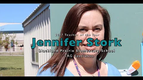 Blackland Prairie Elementary 2017 Teacher of the Y...
