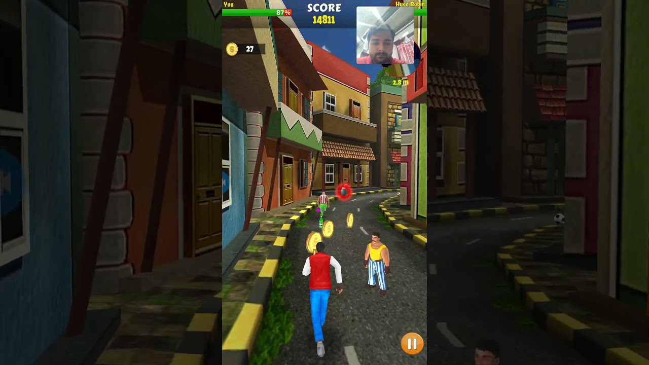 Street chaser game first achievement | first robber got down 👎🔥 