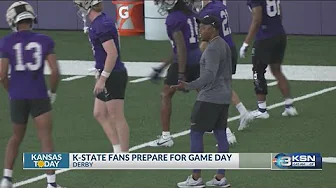 KU and KSU fans kick off their college football season thumbnail