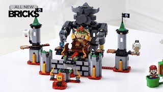 Lego Super Mario 71369 Bowser's Castle Boss Battle with Fire Mario Power-Up Pack Speed Build