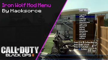 Iron Wolf Black Ops 2 Menu | TU16