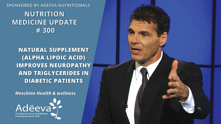 Alpha lipoic acid in diabetic neuropathy