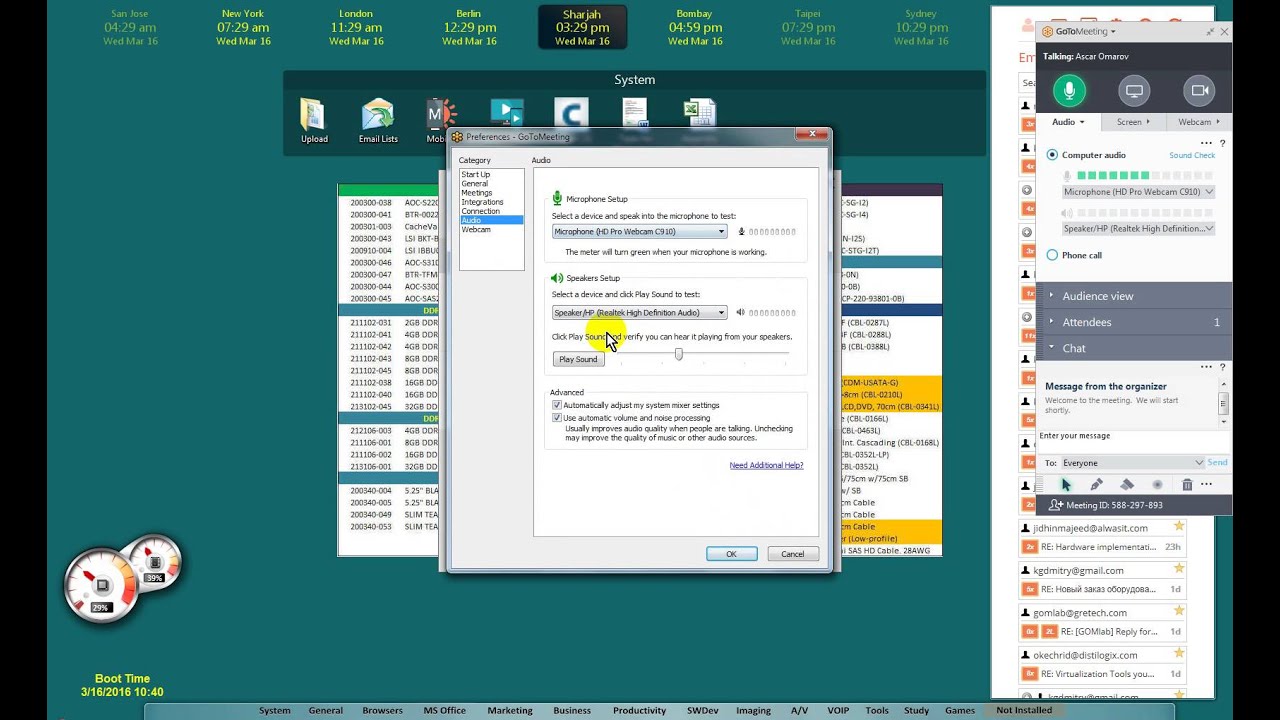 How to Set up GotoMeeting Audio