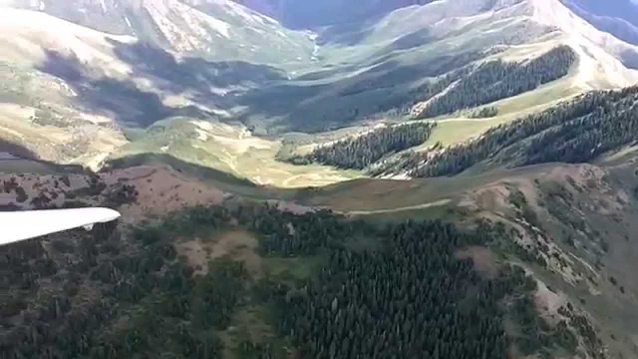 Soaring above Lewiston Peak & Flat Top Mountain, Utah - YouTube