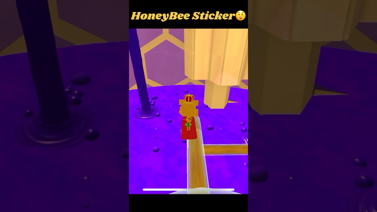 Honeybee 🐝 Stickers😮 The Hive Super Bear Adventure