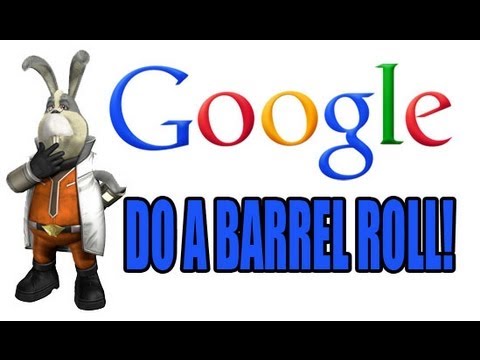 Google Does A Barrel Roll Youtube