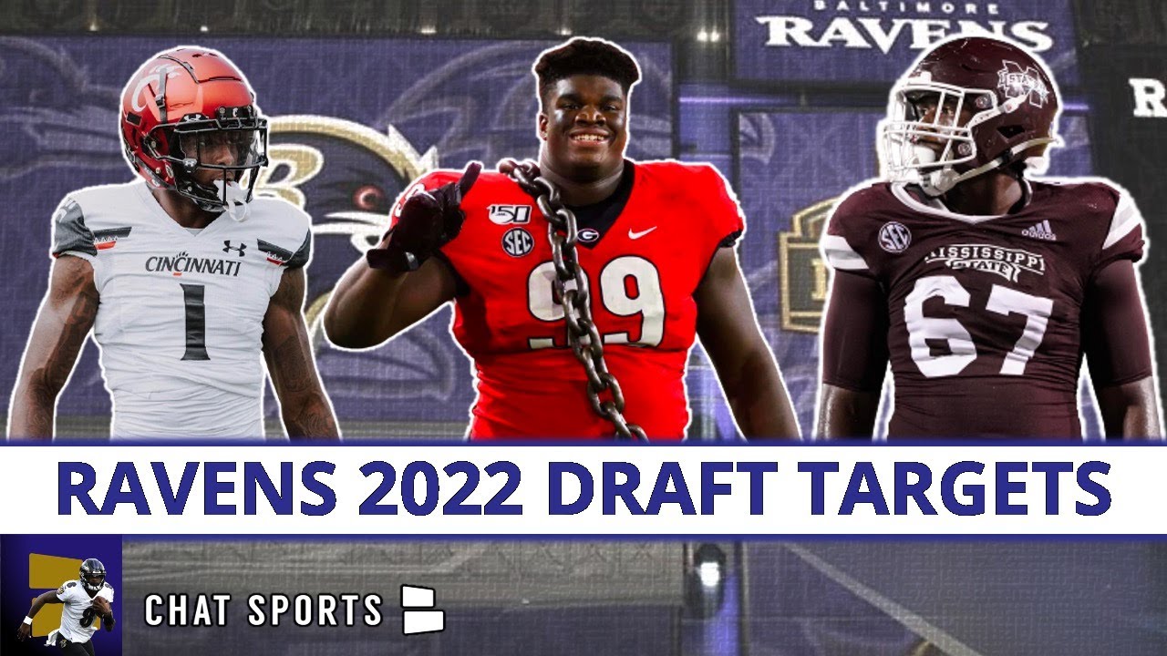 Baltimore Ravens 2022 NFL Draft Targets: Charles Cross, Ahmad Gardner,  Jordan Davis + Draft Sleepers 