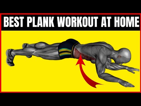 5 Minutes Plank Workout For Burn Belly Fat & Get Six Pack Abs | Best ...