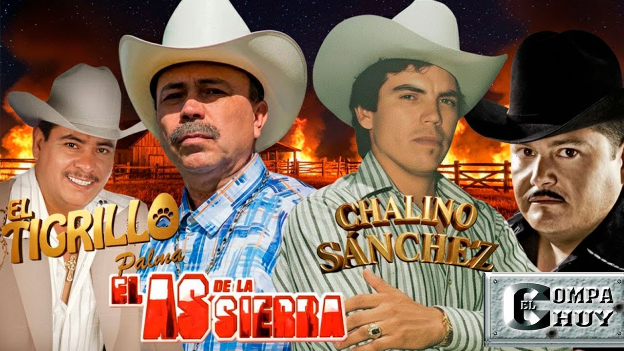 🔥 Corridos Clásicos y Pesados: Chalino Sánchez, Tigrillo Palma, As de la Sierra y El Compa Chuy