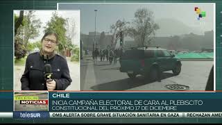 Chile: Comienza campaña de cara a plebiscito constitucional del 17 de diciembre