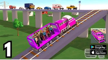 Passenger Express Train Game - Gameplay Walkthrough Part 1 (iOS, Android)