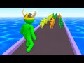 GIANT RUSH -New Mobile Gameplay Walkthrough (Android,iOS) Big Update All Levels Free Play Max Skills