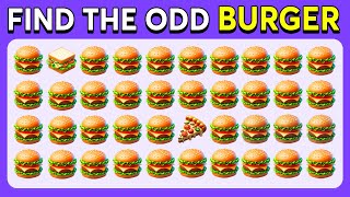 Find the ODD One Out - Junk Food Edition 🌮🍕🍔 Easy, Medium, Hard | Quiz Galaxy