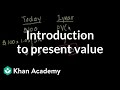 Introduction to present value | Interest and debt | Finance & Capital Markets | Khan Academy