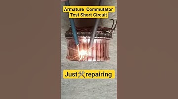 Armature Commutator Test Short Circuit #Armature #Commutator #Test #Short #repair #Circuit #drill