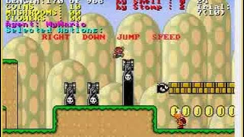 AI Platform Turing Test for Mario Game