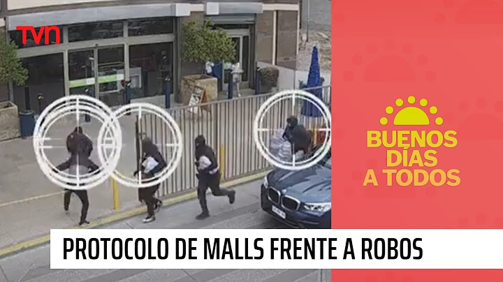 ¿Cuál es el protocolo frente a robos en centros comerciales? | Buenos días a todos