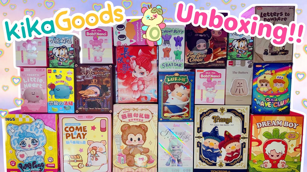 NEW KIKAGOODS BLIND BOX UNBOXING!! *♡* EMMA, LULU THE PIGGY, AND MUCH MORE!!