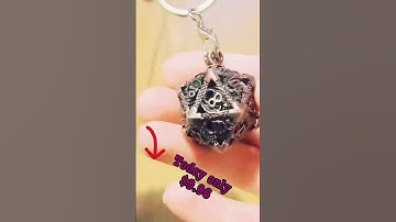 Essential D20 Keychain for Every Adventurer #dnd