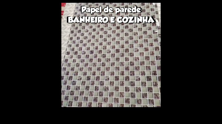 Papel de parede para banheiro e cozinha #pontodasvariedadespoa